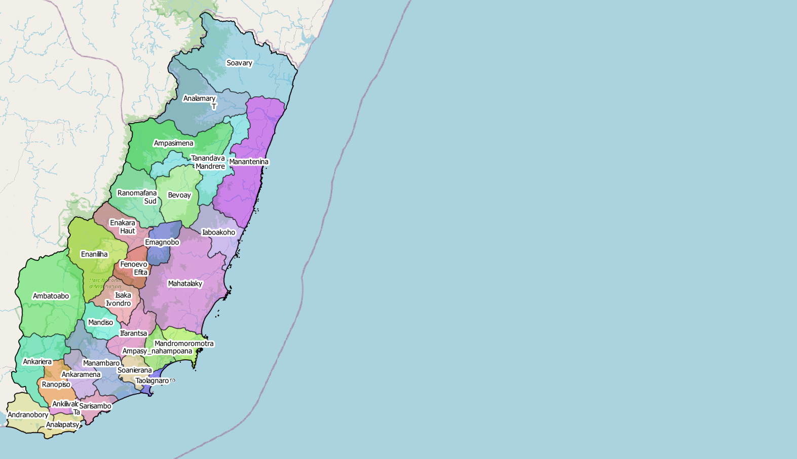 html imagemap created with QGIS